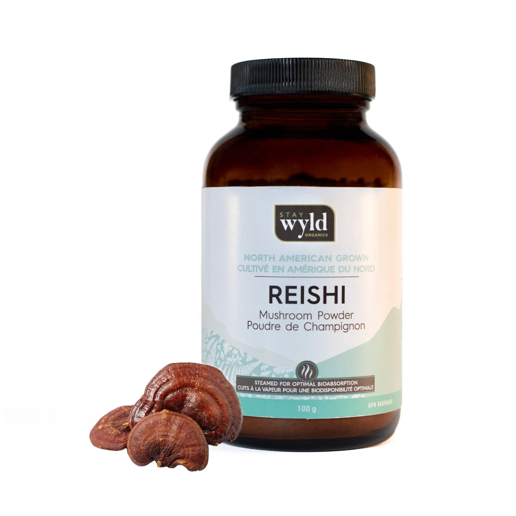 Buy Stay Wyld Organics - Reishi Mushroom Powder (70g) Online | Magic Mushrooms Dispensary
